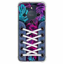 Funda Silicona Antigolpes para Huawei Honor Magic 8 Lite 5G diseño Zapatillas 07 Dibujos