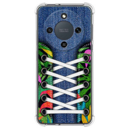 Funda Silicona Antigolpes para Huawei Honor Magic 8 Lite 5G diseño Zapatillas 13 Dibujos