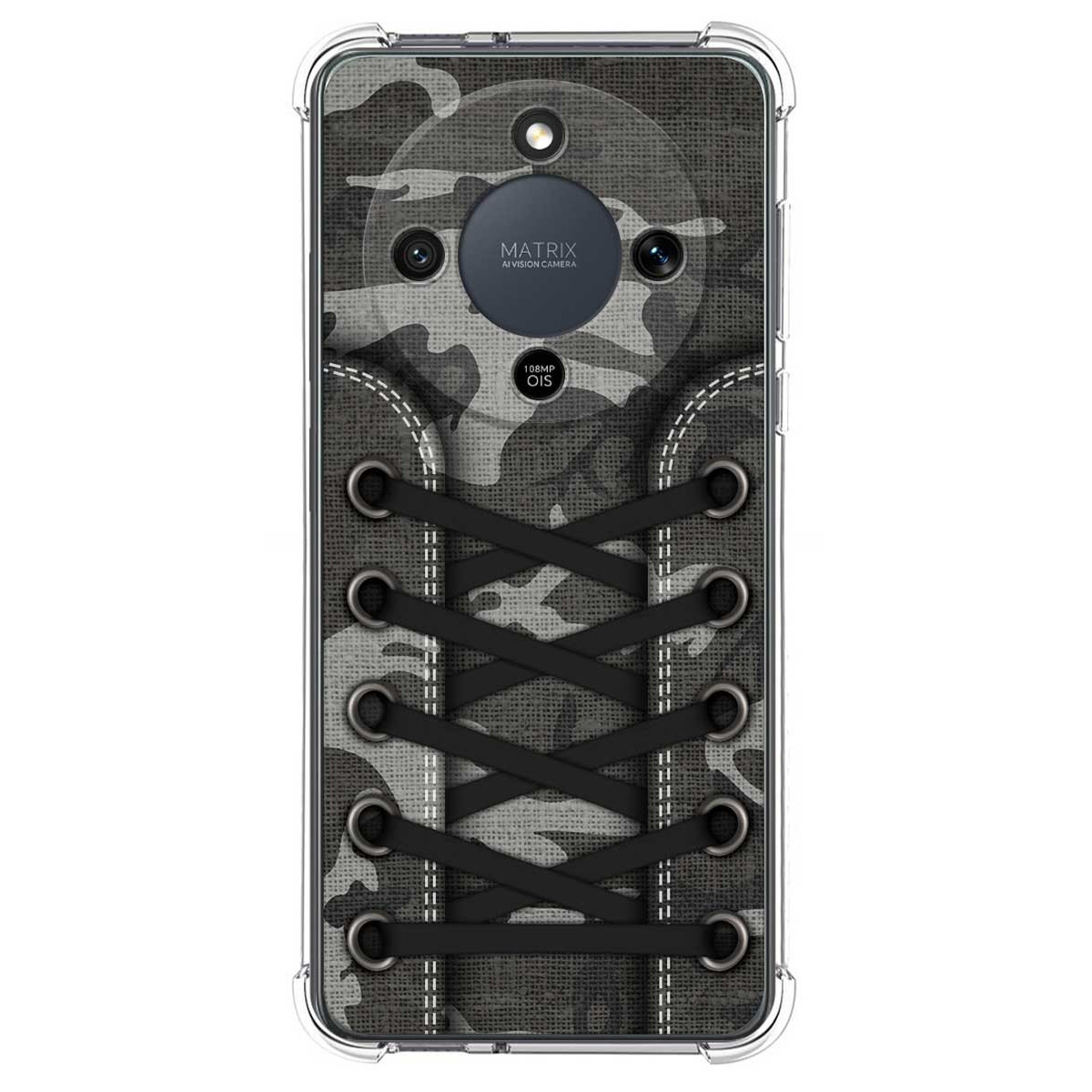Funda Silicona Antigolpes para Huawei Honor Magic 8 Lite 5G diseño Zapatillas 15 Dibujos