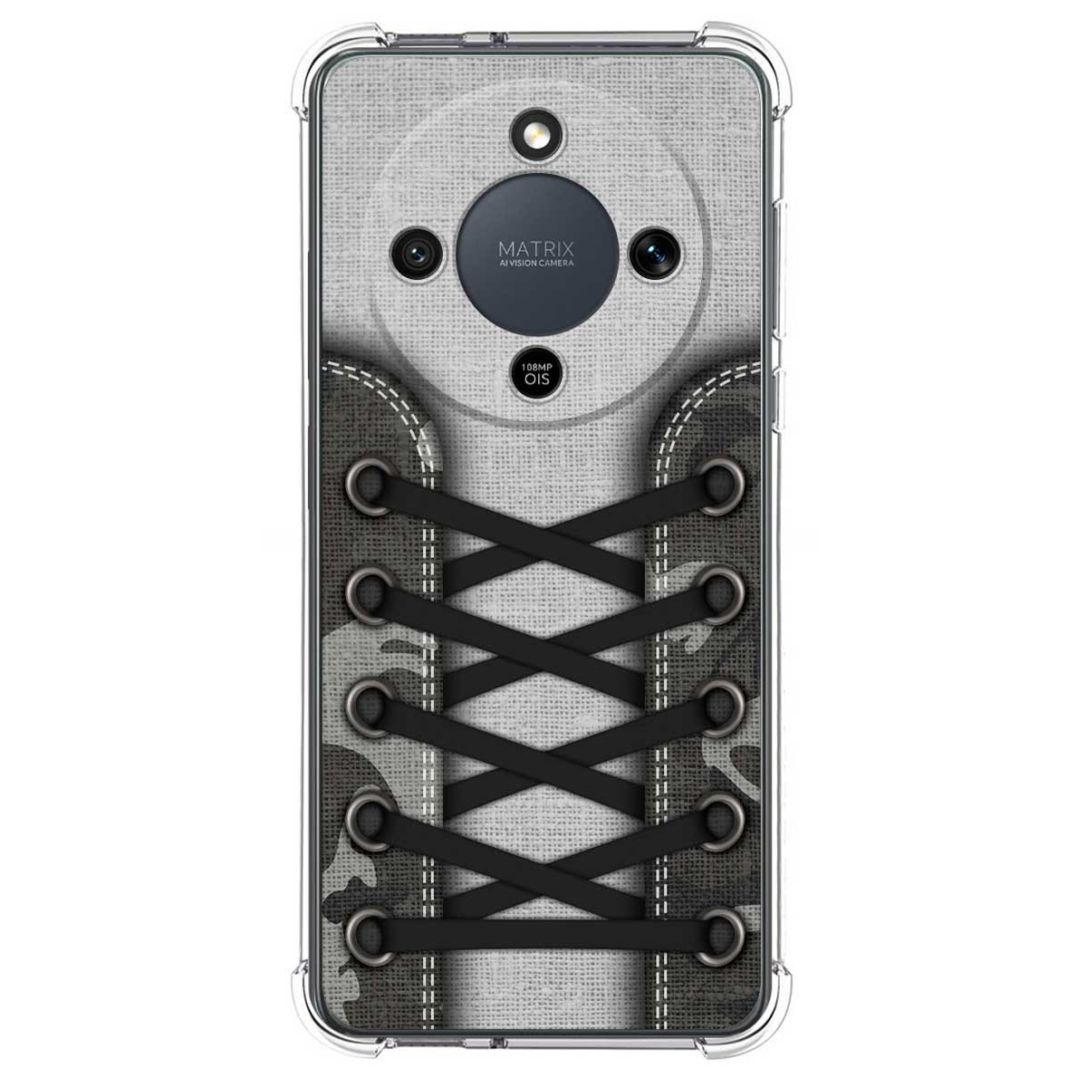 Funda Silicona Antigolpes para Huawei Honor Magic 8 Lite 5G diseño Zapatillas 16 Dibujos