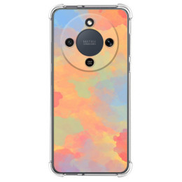 Funda Silicona Antigolpes para Huawei Honor Magic 8 Lite 5G diseño Acuarela 08 Dibujos