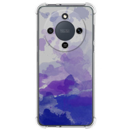 Funda Silicona Antigolpes para Huawei Honor Magic 8 Lite 5G diseño Acuarela 09 Dibujos
