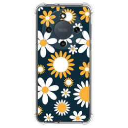 Funda Silicona Antigolpes para Huawei Honor Magic 8 Lite 5G diseño Flores 08 Dibujos