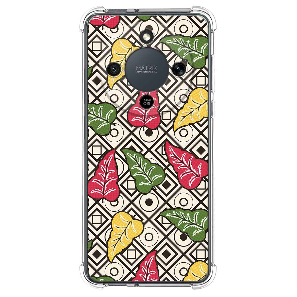 Funda Silicona Antigolpes para Huawei Honor Magic 8 Lite 5G diseño Flores 11 Dibujos