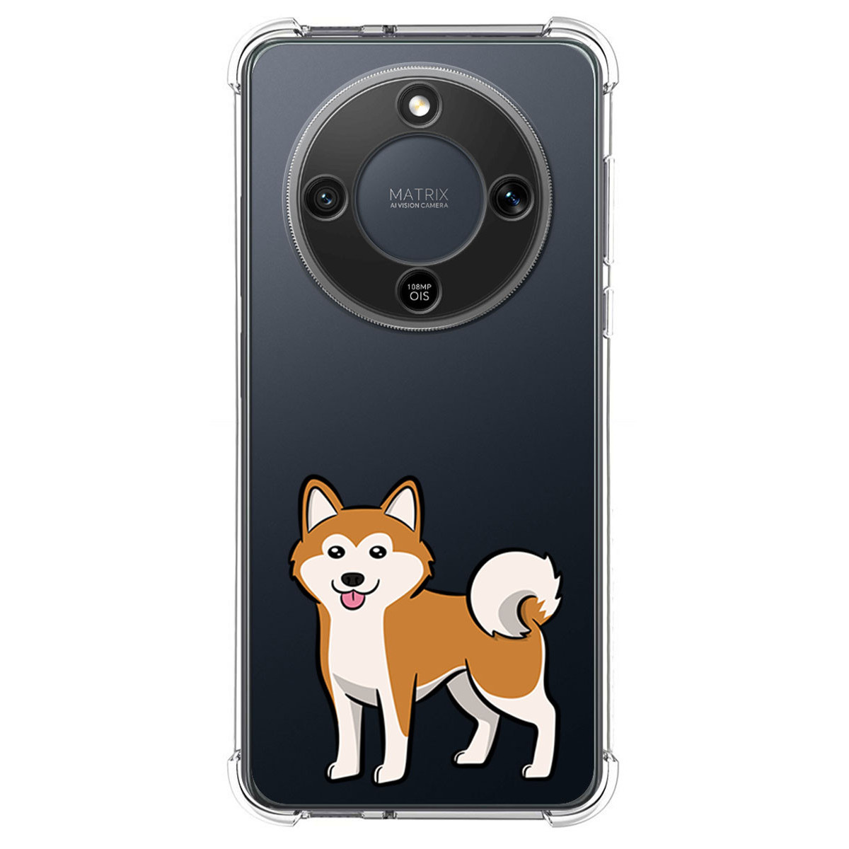Funda Silicona Antigolpes para Huawei Honor Magic 8 Lite 5G diseño Perros 02 Dibujos