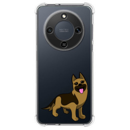 Funda Silicona Antigolpes para Huawei Honor Magic 8 Lite 5G diseño Perros 03 Dibujos
