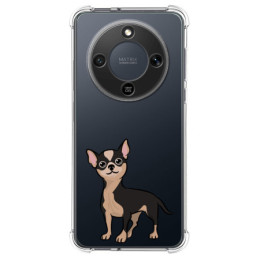 Funda Silicona Antigolpes para Huawei Honor Magic 8 Lite 5G diseño Perros 05 Dibujos