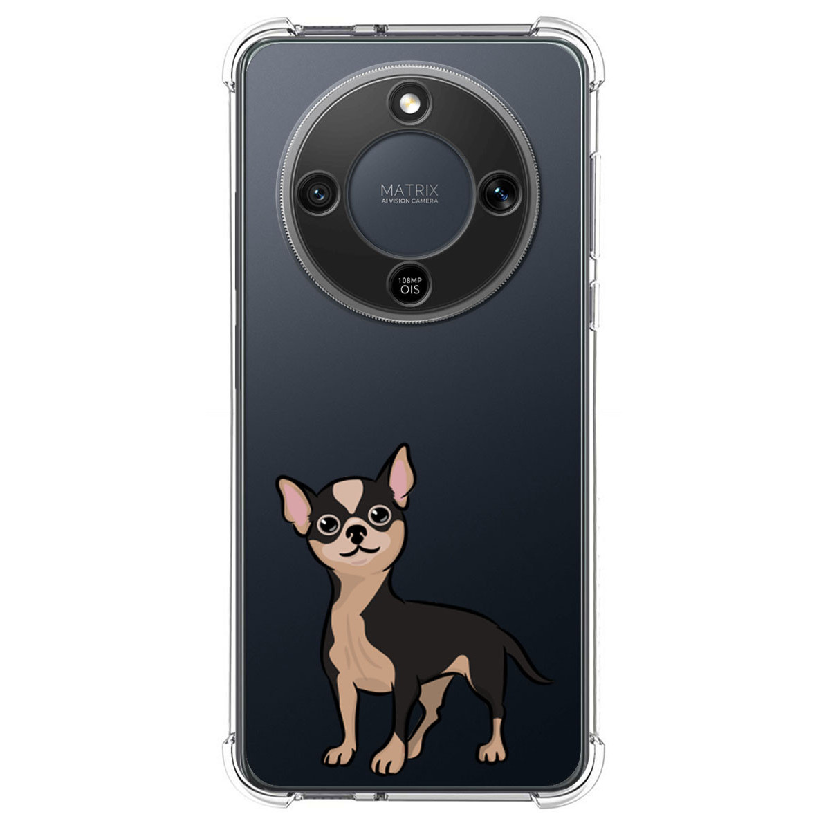Funda Silicona Antigolpes para Huawei Honor Magic 8 Lite 5G diseño Perros 05 Dibujos