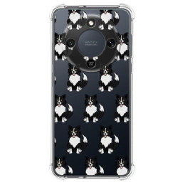 Funda Silicona Antigolpes para Huawei Honor Magic 8 Lite 5G diseño Perros 07 Dibujos