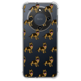 Funda Silicona Antigolpes para Huawei Honor Magic 8 Lite 5G diseño Perros 09 Dibujos