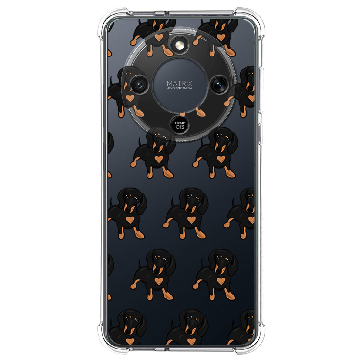 Funda Silicona Antigolpes para Huawei Honor Magic 8 Lite 5G diseño Perros 10 Dibujos