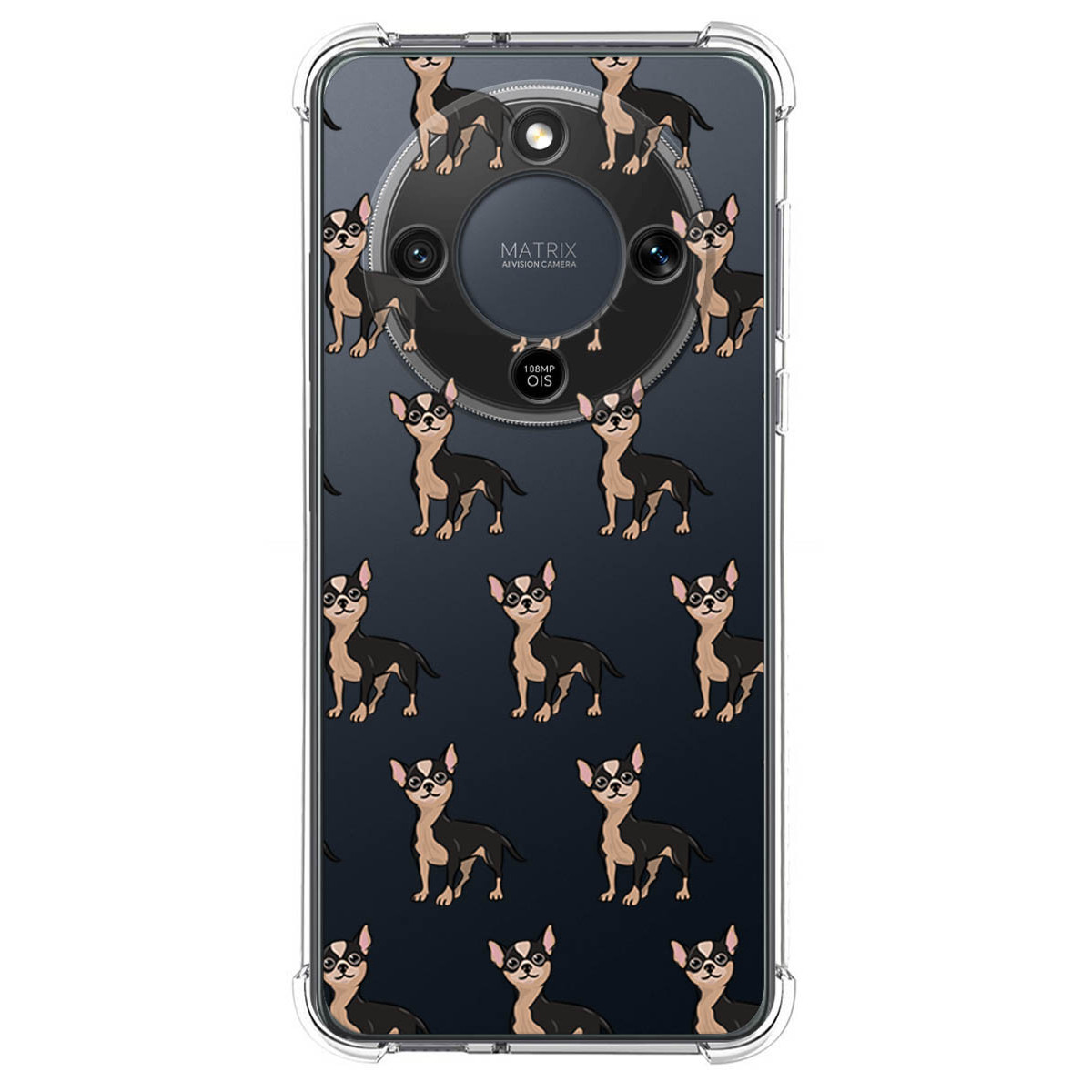 Funda Silicona Antigolpes para Huawei Honor Magic 8 Lite 5G diseño Perros 11 Dibujos