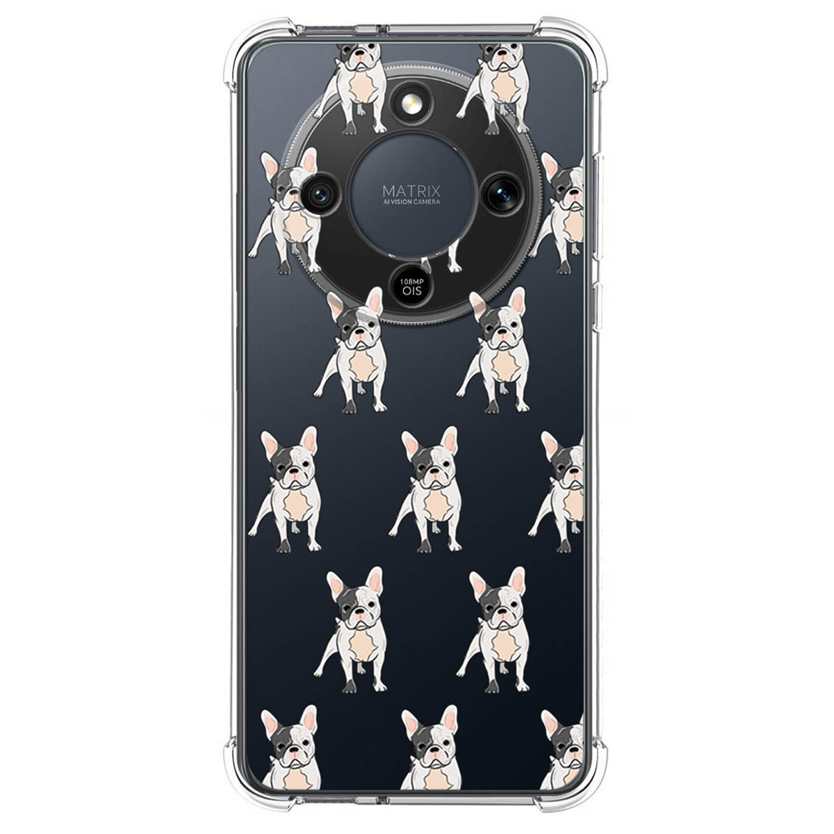 Funda Silicona Antigolpes para Huawei Honor Magic 8 Lite 5G diseño Perros 12 Dibujos