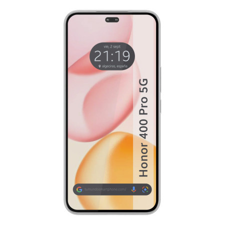 Protector Cristal Templado Curvo 5D Full Glue Negro para Huawei Honor 400 Pro 5G Vidrio