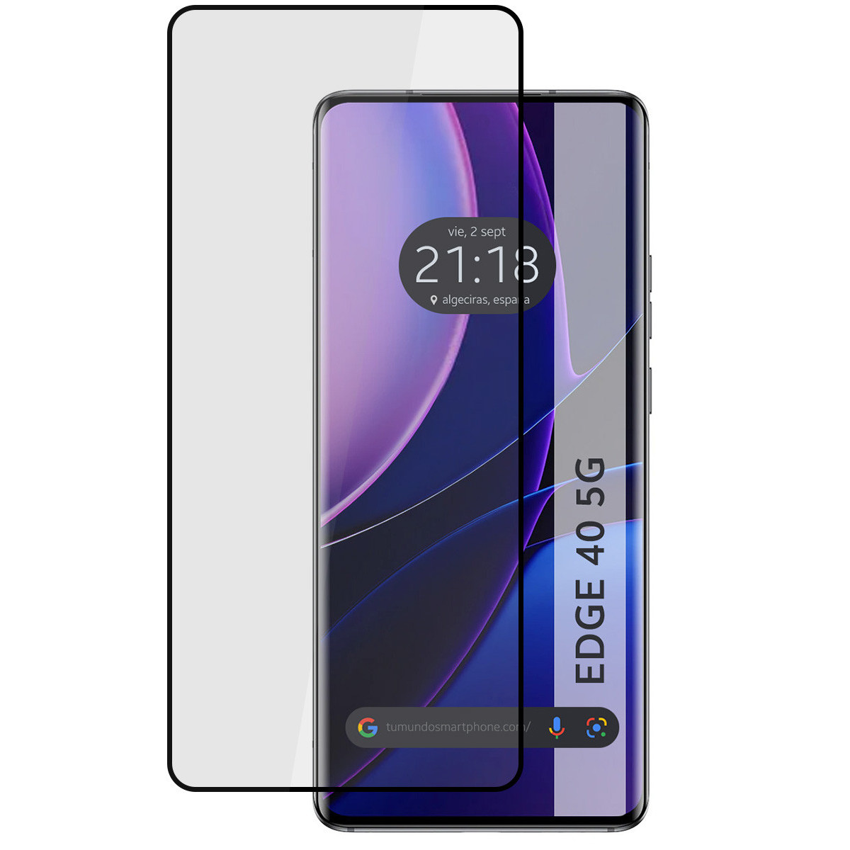 Protector Cristal Templado Curvo 5D Full Glue...