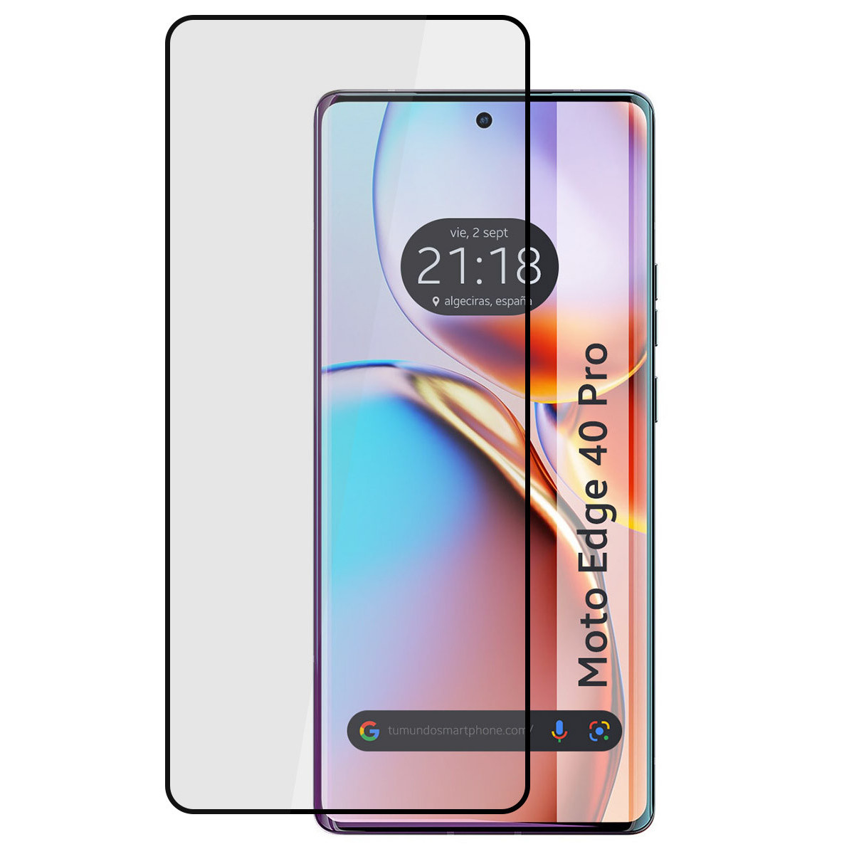 Protector Cristal Templado Curvo 5D Full Glue...