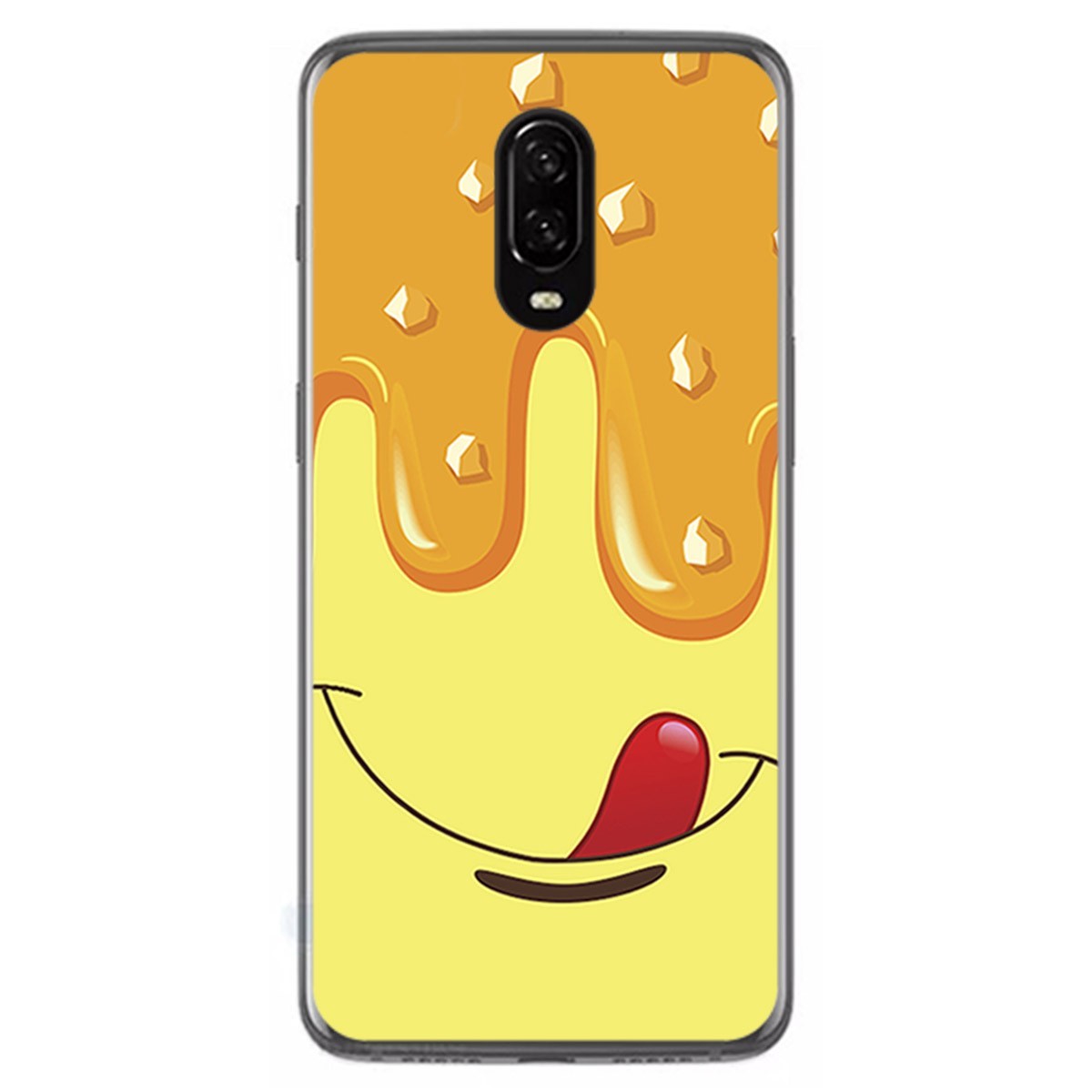 Funda Gel Tpu para Oneplus 6T Diseño Helado Vainilla Dibujos
