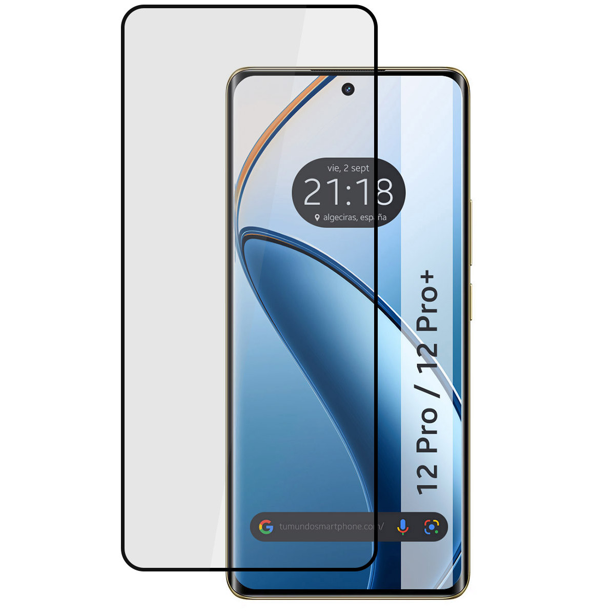 Protector Cristal Templado Curvo 5D Full Glue...