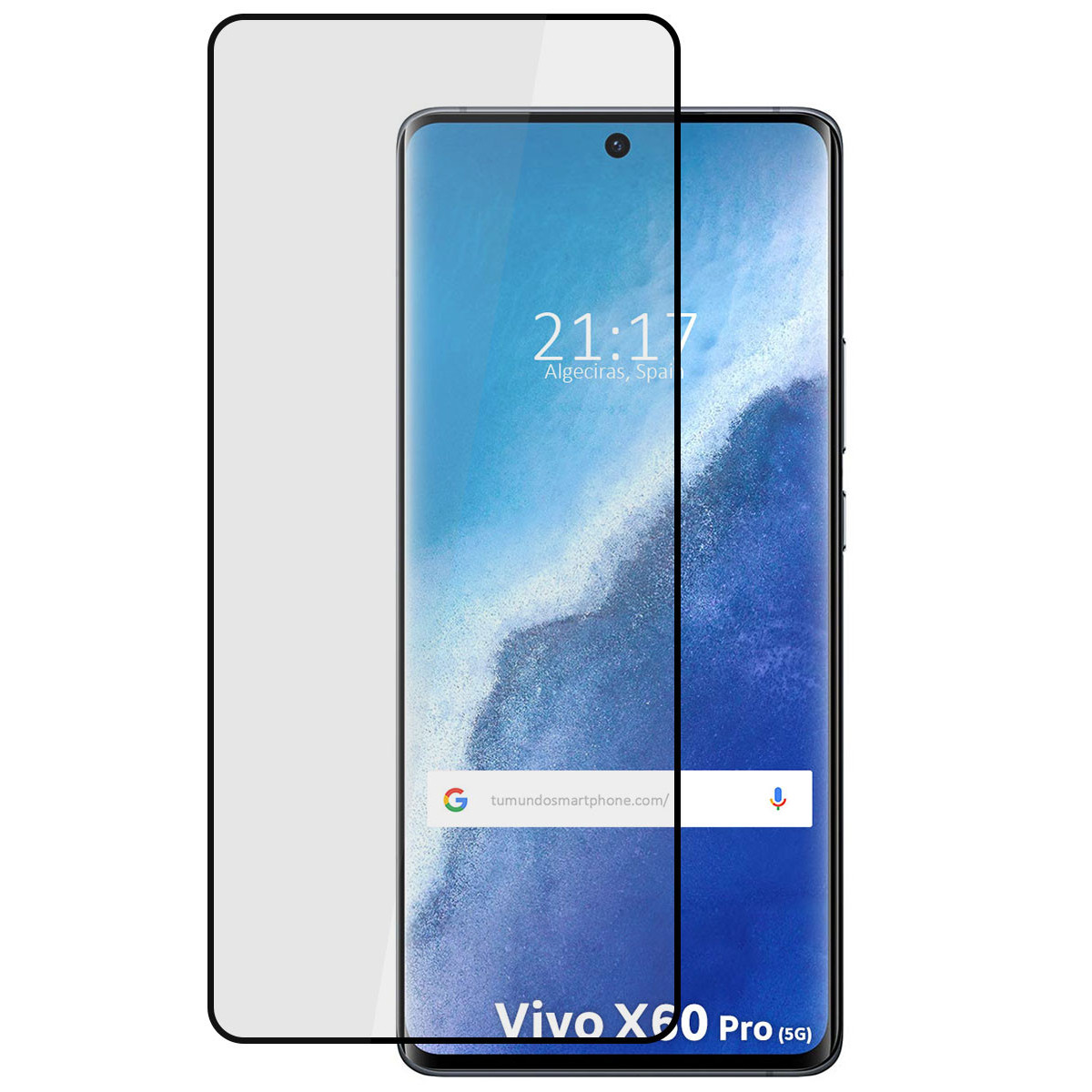 Protector Cristal Templado Curvo 5D Full Glue...