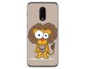 Funda Gel Tpu para Oneplus 6T Diseño Leon Dibujos