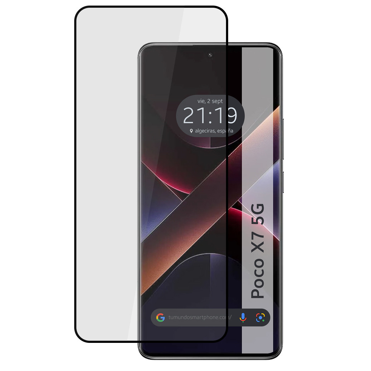 Protector Cristal Templado Curvo 5D Full Glue...