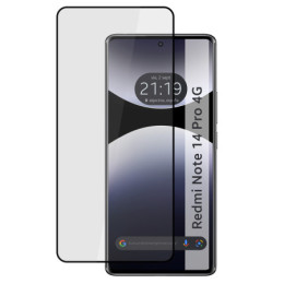 Protector Cristal Templado Curvo 5D Full Glue Negro para...