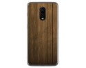Funda Gel Tpu para Oneplus 6T Diseño Madera Dibujos