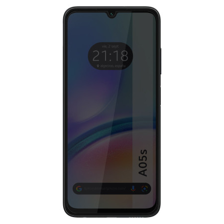 Protector Cristal Templado Completo 5D Antiespías para Samsung Galaxy A05s Vidrio