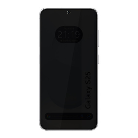 Protector Cristal Templado Completo 5D Antiespías para Samsung Galaxy S25 5G Vidrio