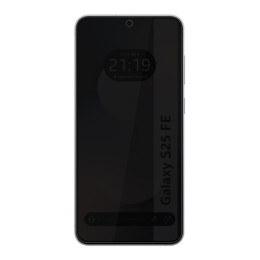 Protector Cristal Templado Completo 5D Antiespías para Samsung Galaxy S25 FE 5G Vidrio 2