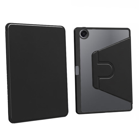 Funda Smart Cover Giratoria para Samsung Galaxy Tab A11+ Plus color Negra