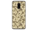 Funda Gel Tpu para Oneplus 6T Diseño Sand Camuflaje Dibujos