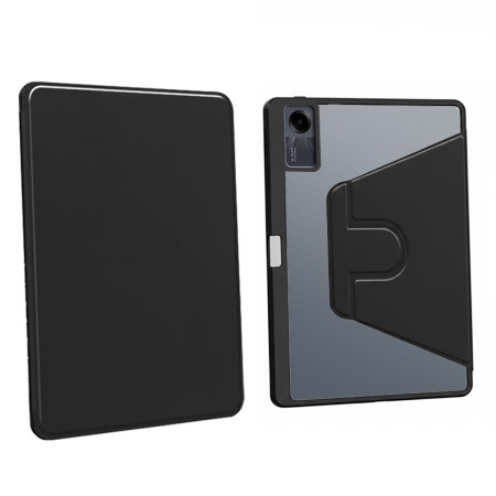 Funda Smart Cover Giratoria para Xioami Redmi Pad SE 11 color Negra