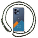 Personaliza tu Funda Colgante Transparente para Oppo Reno 15 FS / 15FS 5G con Cordon Verde / Dorado Dibujo Personalizada