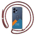Personaliza tu Funda Colgante Transparente para Oppo Reno 15 FS / 15FS 5G con Cordon Rosa / Dorado Dibujo Personalizada