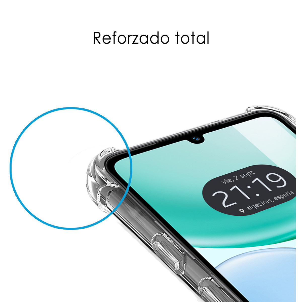 Funda Silicona Antigolpes Transparente para...