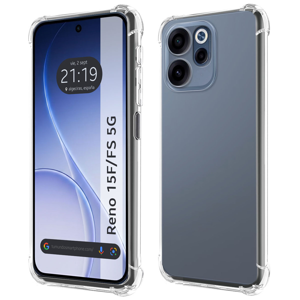 Funda Silicona Antigolpes Transparente para...