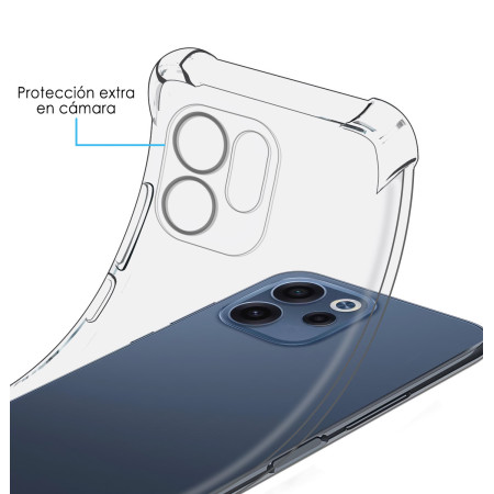 Funda Silicona Antigolpes Transparente para Oppo Reno 15 F / 15F 5G