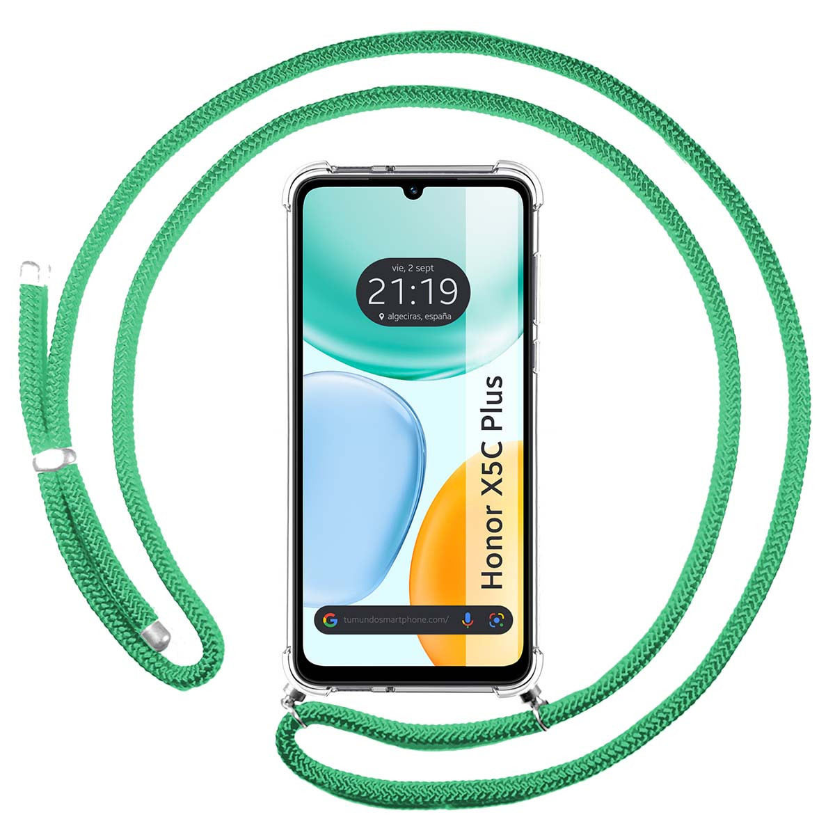 Funda Colgante Transparente para Huawei Honor...