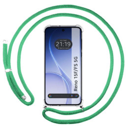 Funda Colgante Transparente para Oppo Reno 15 F / 15F 5G...