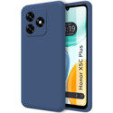 Funda Silicona Líquida Ultra Suave para Huawei Honor X5c Plus color Azul