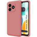 Funda Silicona Líquida Ultra Suave para Huawei Honor X5c Plus color Rosa