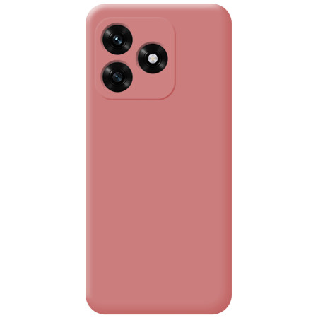 Funda Silicona Líquida Ultra Suave para Huawei Honor X5c Plus color Rosa