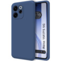 Funda Silicona Líquida Ultra Suave para Oppo Reno 15 F / 15F 5G color Azul