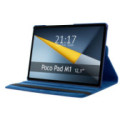 Funda Giratoria 360 para Xiaomi POCO Pad M1 color Azul