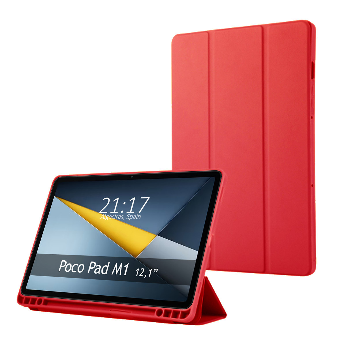 Funda con tapa Smart para Xiaomi POCO Pad M1...