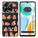 Funda Silicona Transparente para Huawei Honor X5c Plus diseño Capibara 01 Dibujos