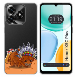 Funda Silicona Transparente para Huawei Honor X5c Plus...