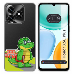 Funda Silicona Transparente para Huawei Honor X5c Plus...
