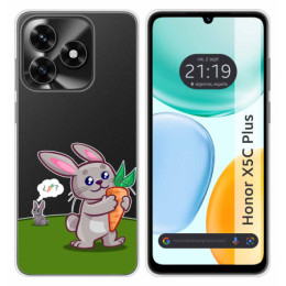 Funda Silicona Transparente para Huawei Honor X5c Plus...